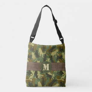 Bolsa Ajustável Camuflagem Cats Woodland