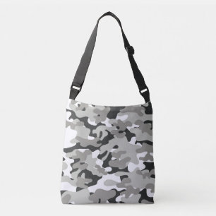Bolsa Ajustável Camuflagem negra e Cinza