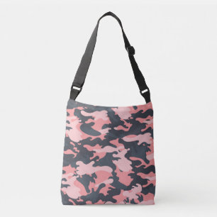Bolsa Ajustável Camuflagem rosa: Padrão clássico de vinheta