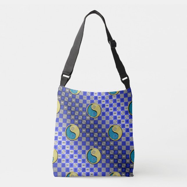 Bolsa Ajustável Câncer & Boi de Metal (Frente)