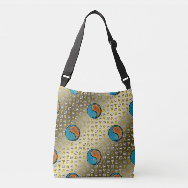 Bolsa Ajustável Câncer & Dragão de Madeira (Frente)