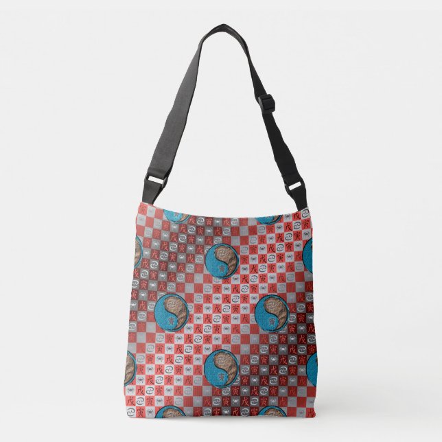 Bolsa Ajustável Câncer & Tigre da Terra (Frente)