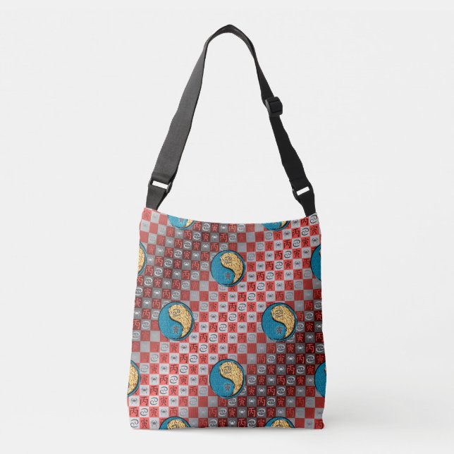 Bolsa Ajustável Câncer & Tigre de Fogo (Frente)