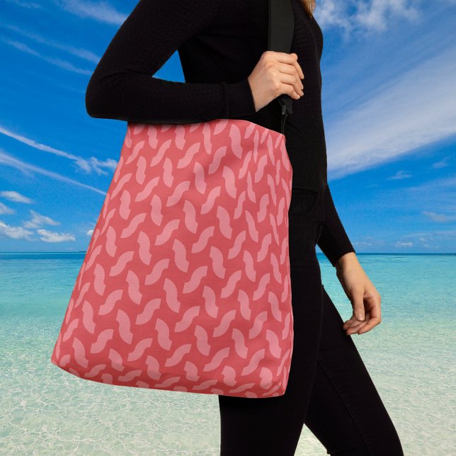 Bolsa Ajustável Candy Cane Large Crossbody Bag (Criador carregado)