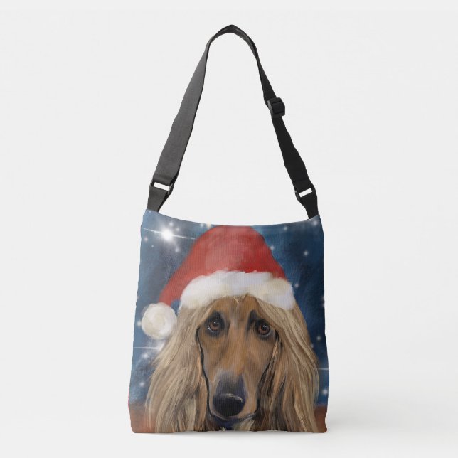 BOLSA AJUSTÁVEL CÃO AFEGÃO    (Frente)