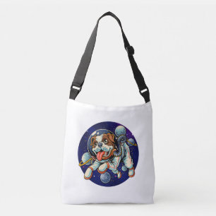 Bolsa Ajustável Cão Astronauta, cão espacial