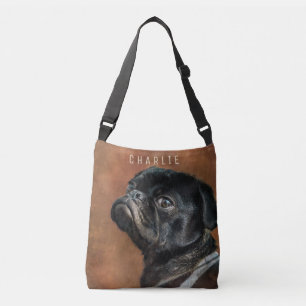 Bolsa Ajustável Cão Preto