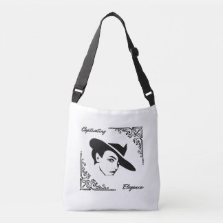 Bolsa Ajustável Captivando a Elegância Linda Mulher Moderna