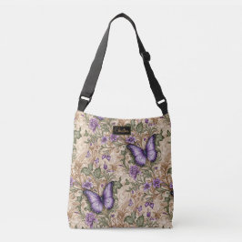 Bolsa Ajustável Carapaça-de-borboleta-púrpura e Sage-Herbal