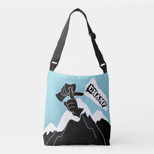 Bolsa Ajustável Carimbo - Design ASL (Frente)