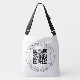 Bolsa Ajustável Carregue seu próprio código QR e texto personalizá
