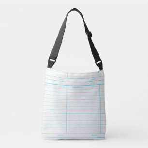 Bolsa Ajustável Cartão de Vencimento da Data do Livro da Bibliote