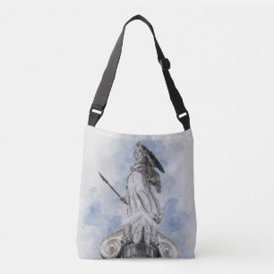 Bolsa Ajustável Cartão postal da estátua grega clássica Athena