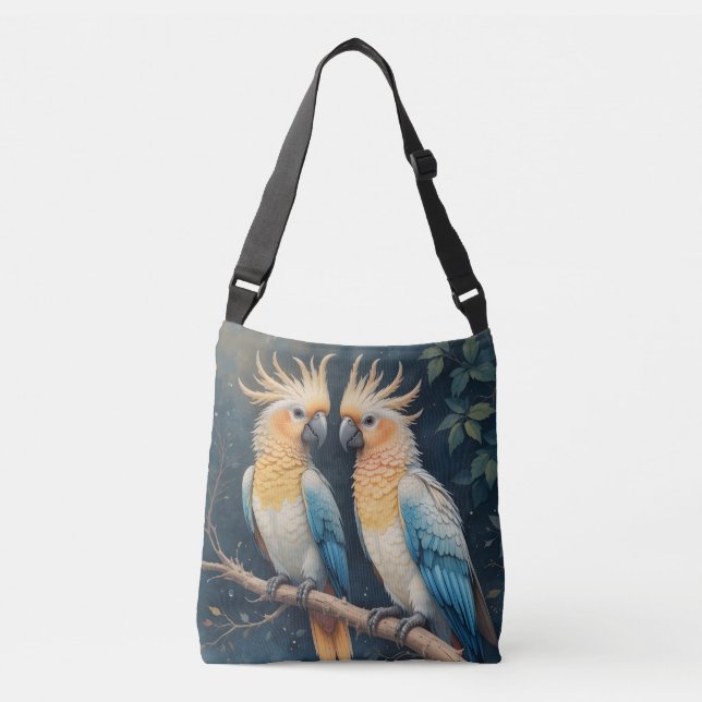 Bolsa Ajustável Casal de Cenoura Cockatoo (Frente)