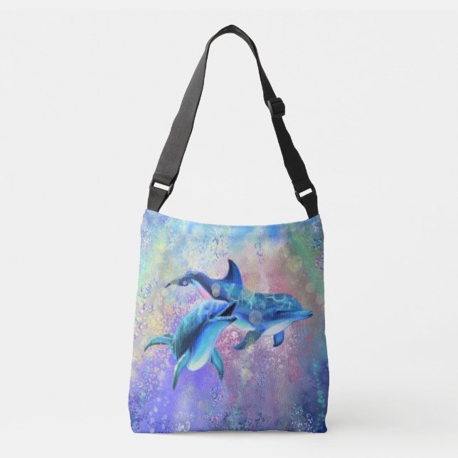 Bolsa Ajustável Casal Dolphin Crossbody Bag (Frente)