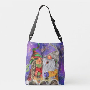 Bolsa Ajustável Casal Hugged Gnomos Cantando Feliz Canção De Natal