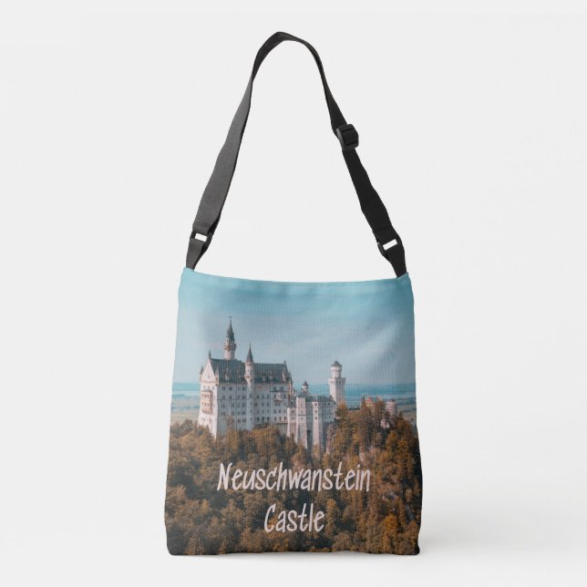 Bolsa Ajustável Castelo Neuschwanstein Alemanha (Verso)