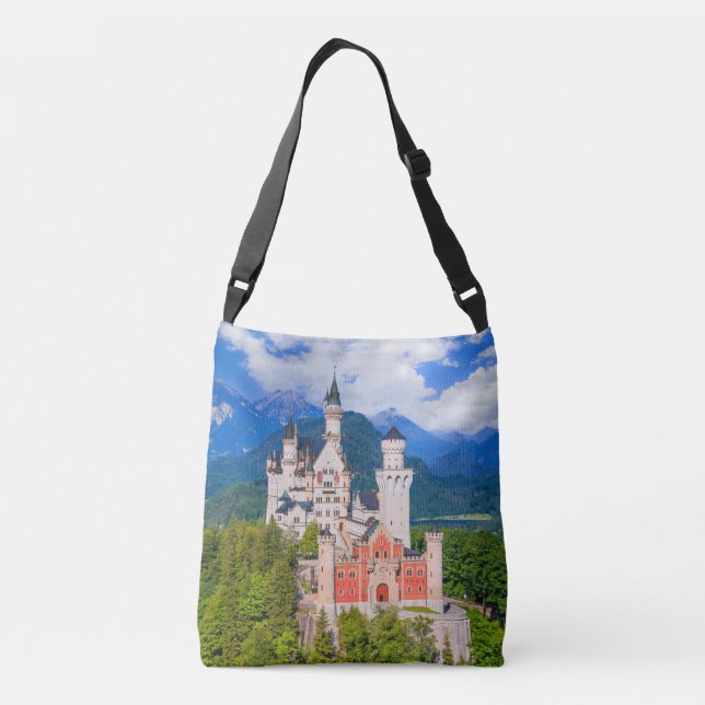Bolsa Ajustável Castelo Neuschwanstein Alemanha (Verso)