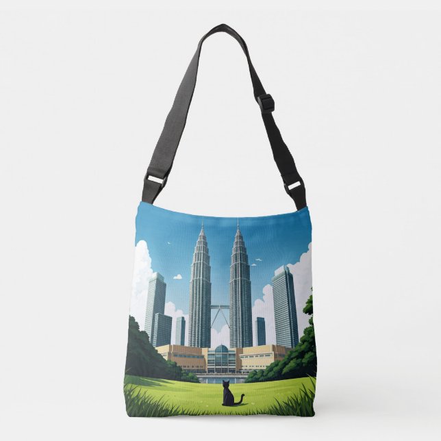 Bolsa Ajustável Cat em Kuala Lumpur na Malásia (Frente)