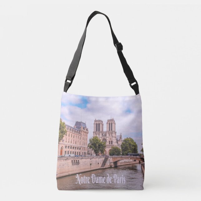 Bolsa Ajustável Catedral Católica de Notre Dame de Paris (Verso)