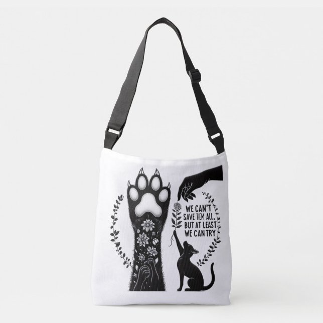 Bolsa Ajustável Cats Crossbody Bag (Frente)