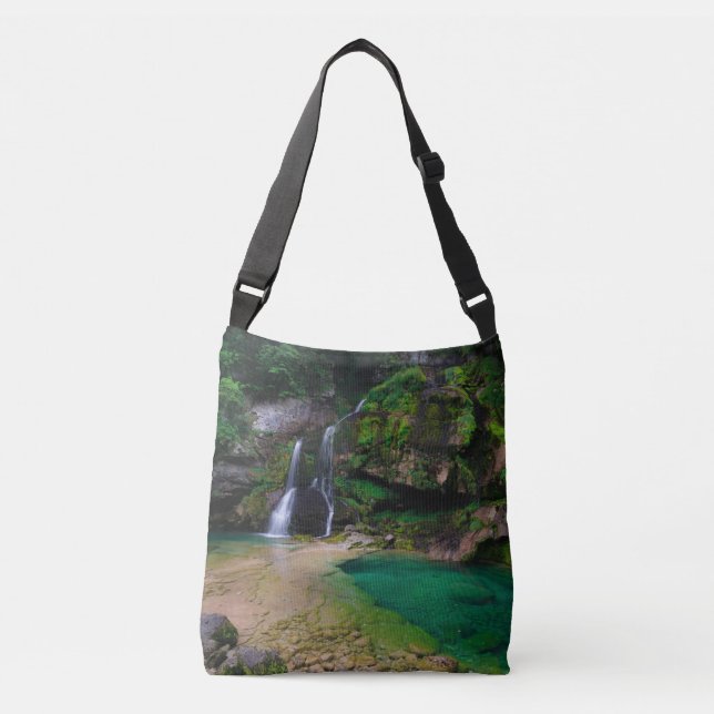 Bolsa Ajustável Caudal imponente de Virje, Poster da Eslovênia (Frente)