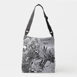 Bolsa Ajustável cavaleiros medievais joujando em cavalos arte hist