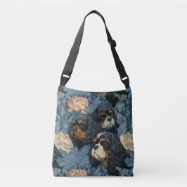 Bolsa Ajustável Cavalier King Charles Spaniels Victorian Garden 