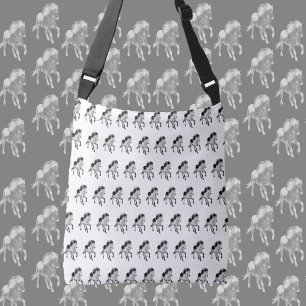 Bolsa Ajustável Cavalo islandês em movimento