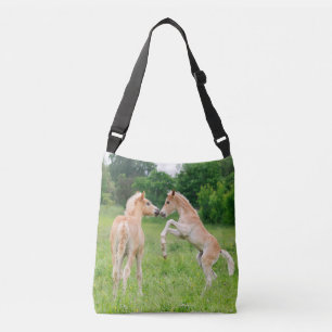 Bolsa Ajustável Cavalos de Haflinger Foto Traseira Foto - Corpo