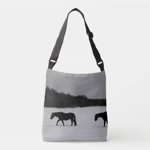 Bolsa Ajustável Cavalos Em Snow Bagcbcn