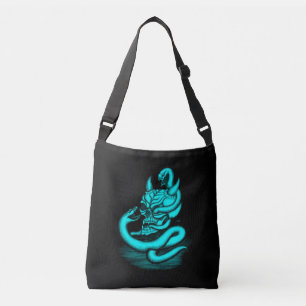 Bolsa Ajustável Caveira - Cabeça Diabo com Cobra