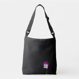 Bolsa Ajustável Cbcnm de Flor Violeta