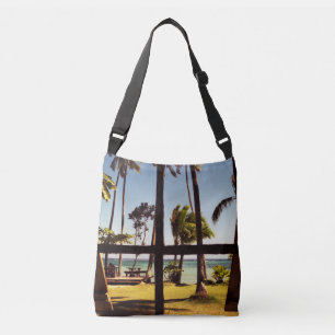Bolsa Ajustável Cena de praia tropical Fiji bagcbcn