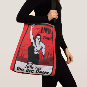 Bolsa Ajustável cerca de 1905 IWW é impressão vir
