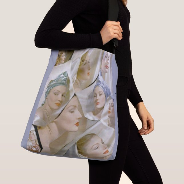 Bolsa Ajustável cerca de 1940 belas mulheres impressão (Close Up)