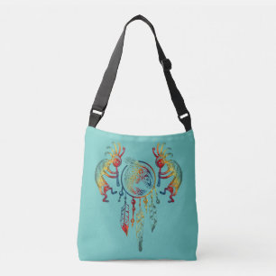 Bolsa Ajustável Cercador de Sonhos Baleia Kokopelli Indígena Ameri