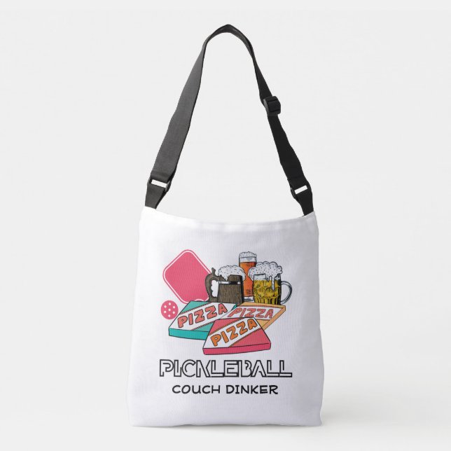 Bolsa Ajustável Cerveja Pizza Sofá Dinker PICKLEBALL (Frente)