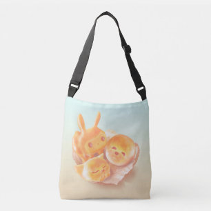 Bolsa Ajustável Cesta de Pão Animal: Bichon Sorridente, Coelho e G