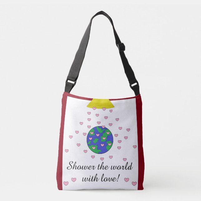 Bolsa Ajustável Chá o mundo com amor (Frente)
