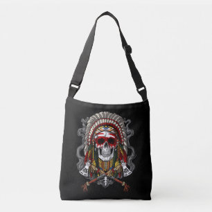Bolsa Ajustável Chefe de Headdress Indígena Nativo Americano