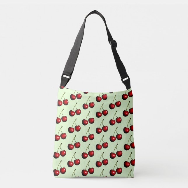 Bolsa Ajustável Cherry Crossbody Bag - Suas Cores (Frente)