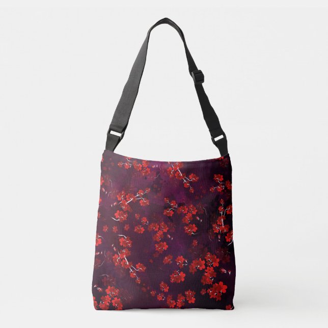 Bolsa Ajustável Cherry Flower 3 (Frente)