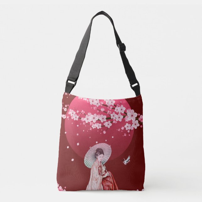 Bolsa Ajustável Cherry Moon Cherry Blossom (Frente)