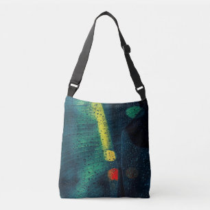 Bolsa Ajustável Chuva com pontos verdes