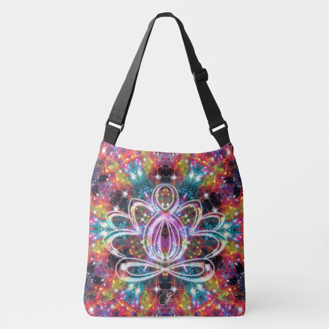 Bolsa Ajustável Cintilação Zen Lótus (Frente)
