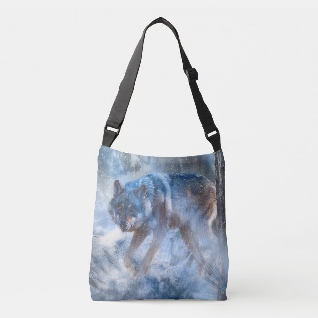 Bolsa Ajustável Cinza Wolf SEASON DO WOLF (Frente)