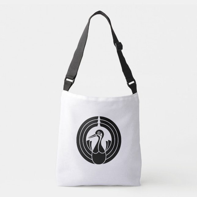 Bolsa Ajustável Círculo em forma de grou-noshi (Frente)