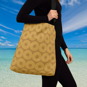 Bolsa Ajustável Círculos de Brown