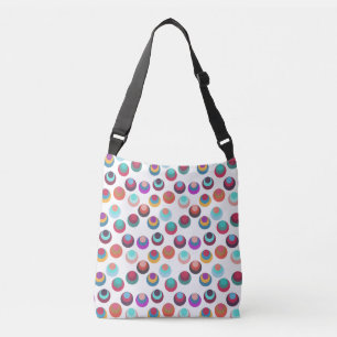 Bolsa Ajustável Círculos do século de Médio em camadas